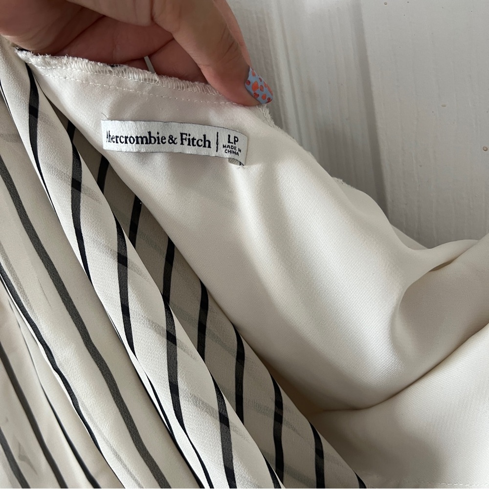 Asymmetrical striped mini dress from Abercrombie - Picture 3 of 4